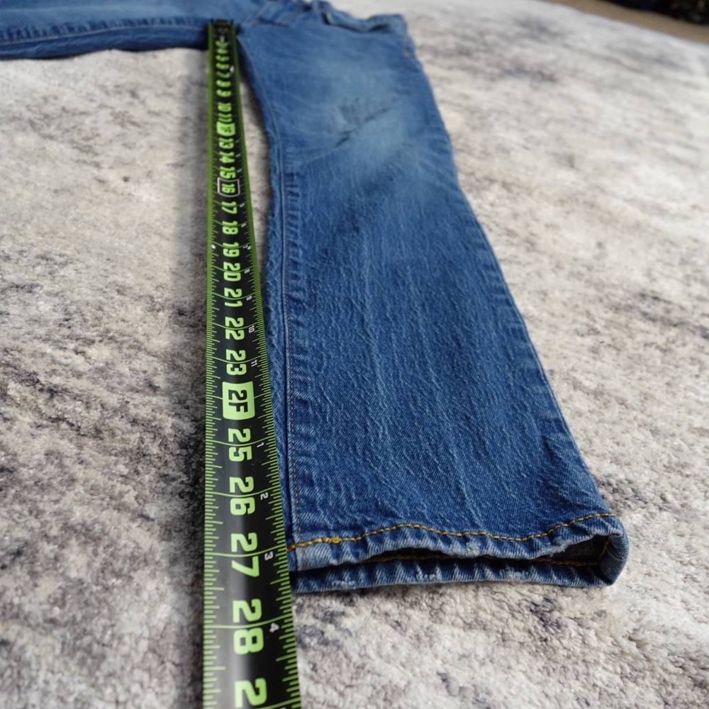 GAP Denim Slim Stretch Jeans Mens 31x30 Medium Wash Authentic Cotton Elastane - Picture 7 of 16